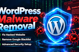 clean malware and fix hacked wordpress website