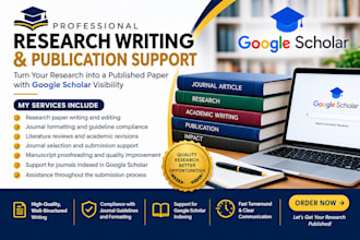 write and publish research article in highly ranked google scholar journal