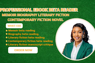 beta read memoir biography literary fiction contemporary fiction novel reader
