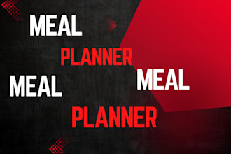 be your meal planner meal plan for you