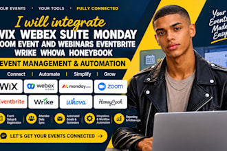 wix webex suite monday zoom event and webinars eventbrite wrike whova honeybook