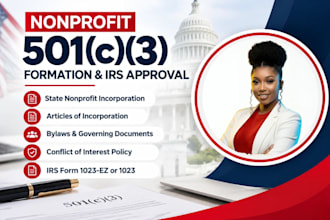 form your 501c3 nonprofit and prepare it for irs approval