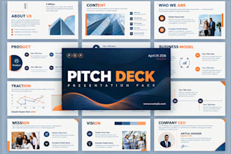 design real estate investment pitch decks for property investors and developers