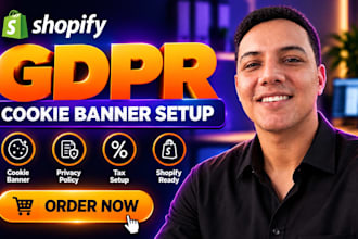 setup iubenda gdpr banner and shopify compliance iubenda privacy policy and tax