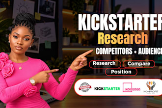 research kickstarter competitors and crowdfunding target audience
