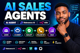 ai sales agent, ai agent, relevance ai, ai calling agent, agent ia, n8n ai agent