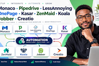 setup monaco pipedrive lessannoying onepage kasar zenmaid koala jobber creatio