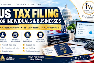 do US tax filing for individuals and businesses