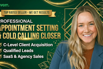 be your saas sales closer, cold calling appointment setter for website agency