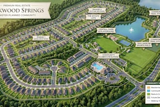 create real estate maps, property site plans and location layouts