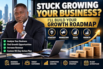 create a custom business growth strategy and action plan