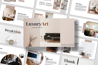 create an art portfolio, gallery and exhibition presentation