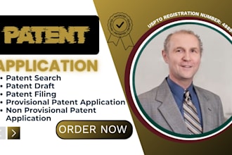 draft and file non provisional or provisional patent application