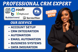 setup jobber gohighlevel jobnimbus roofr servicetitan buildertrend integration