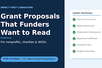 write a winning grant proposal for your nonprofit or charity
