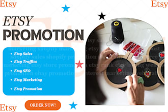 boost etsy SEO etsy traffic promotion etsy promotion etsy shop sales