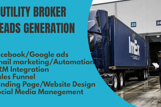 generate leads for utility brokers, energy consultant and cost reduction