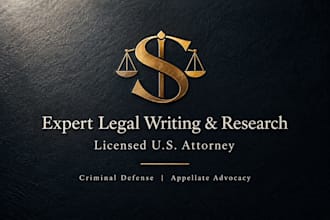 draft criminal appeal documents and appellate arguments