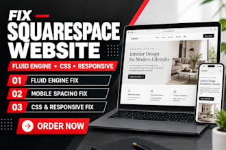 design or redesign your squarespace website with squarespace fluid engine