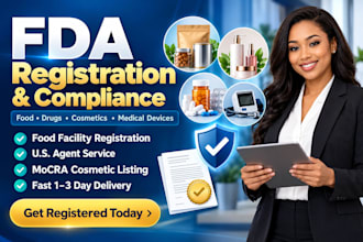 do fda registration and fda compliance for food, drugs, cosmetics, mocra