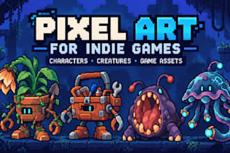 create custom pixel art for your indie game