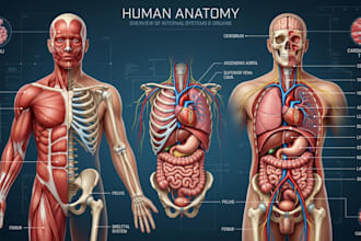 draw medical and science illustrations