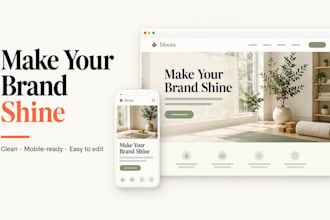design a custom squarespace website for your business