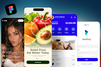 design clean and modern UI UX in figma