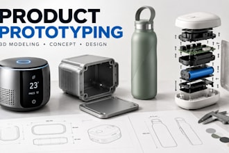 create technical drawings for product manufacturing and prototyping