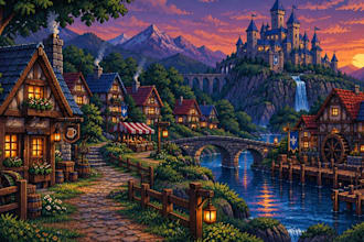 create pixel art environment and background for your game