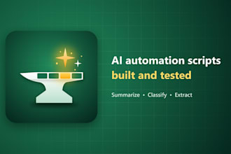 build a small ai automation script in python