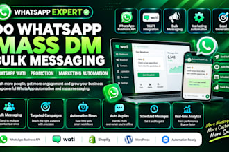 do whatsapp mass dm bulk messaging whatsapp wati promotion marketing automation