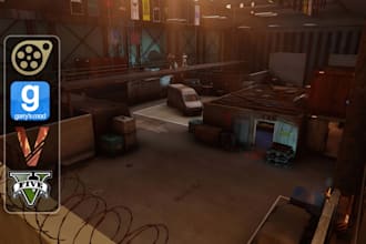 create custom source engine map, sfm map, bo3 zombie map, cs2 map, mlo