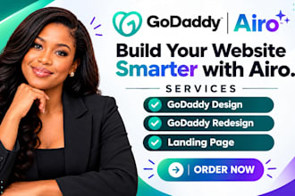 design or redesign godaddy website on godaddy airo design godaddy airo