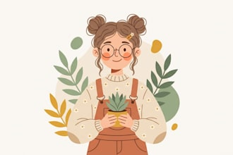 draw unique vector illustration