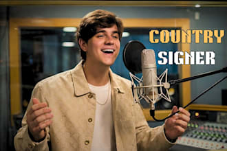 be your male edm singer songwriter, edm song vocalist, soulful edm male singer