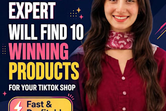 find 10 winning tiktok products