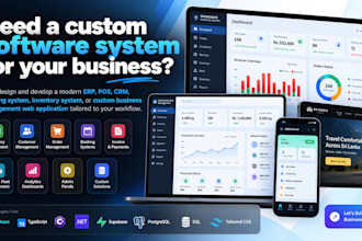 build custom erp pos business management systems