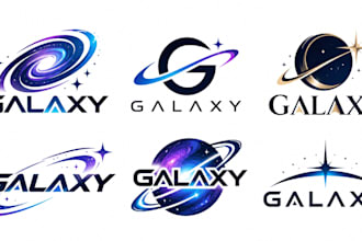 design a professional, space, universe, astronomy, sci fi, or cosmic galaxy logo