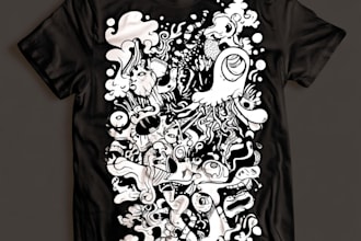 create t shirt designs for screen printing