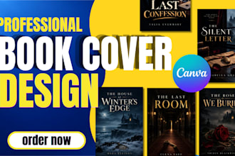 create professional ebook cover,kindle and kdp book design