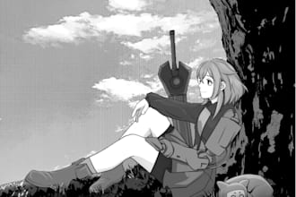 draw a character in manga style