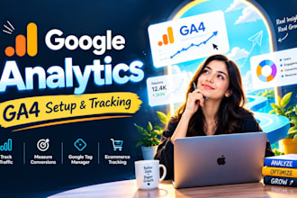 setup and configure google analytics 4 ga4 tracking with GTM
