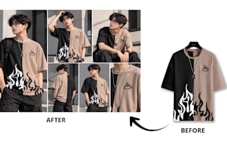 create your fashion product mockup