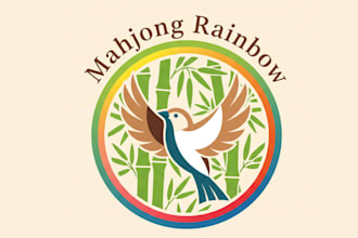 design custom rainbow social club logo