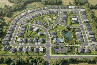 create a professional land subdivision plan and lot layout