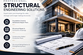 create structural repair and foundation correction plans