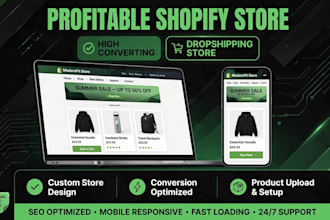 create a profitable shopify store,shopify