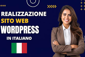 be your expert italian wordpress designer, redesign your website using wpbakery