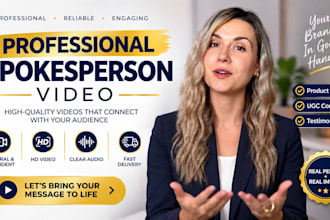 spokesperson video spokesperson testimony spokesperson actor video